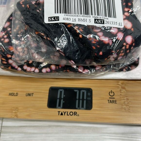 NWT VS RING TIE‎ DYE SPOT HALTER PADDED BIKINI TOP & BOTTOM SWIMSUIT SET SMALL - Picture 9 of 9